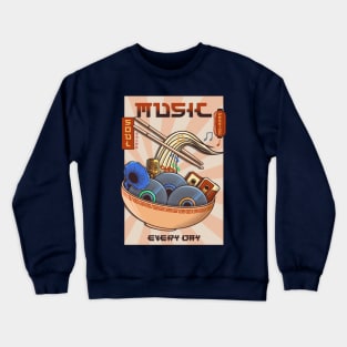 Music Every Day Crewneck Sweatshirt